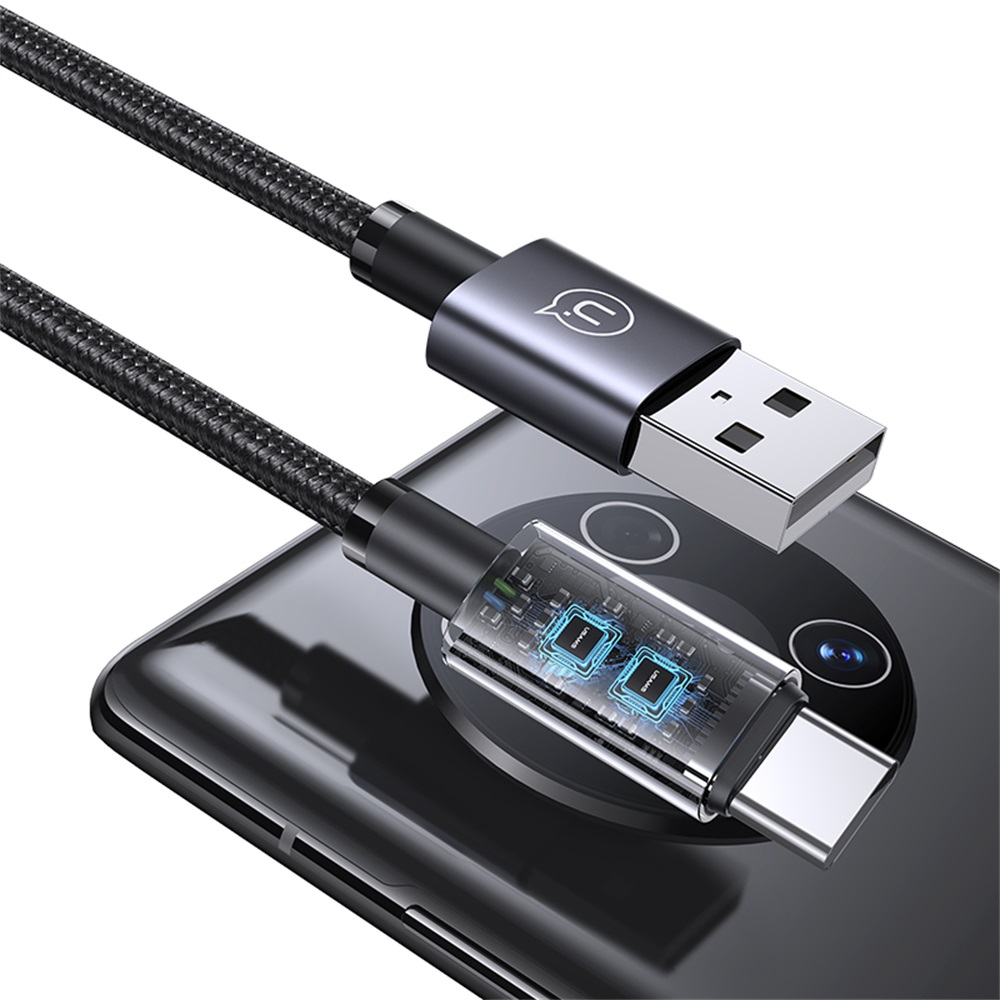 US-SJ663 Type-C 3A Aluminum Alloy Fast Charging & Data Cable-Sufeng Series 1.2M